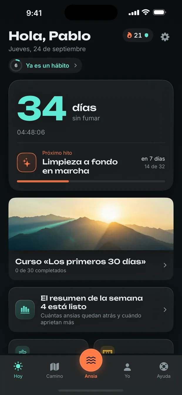 Dónde estás hoy — y qué está haciendo tu cuerpo al respecto.